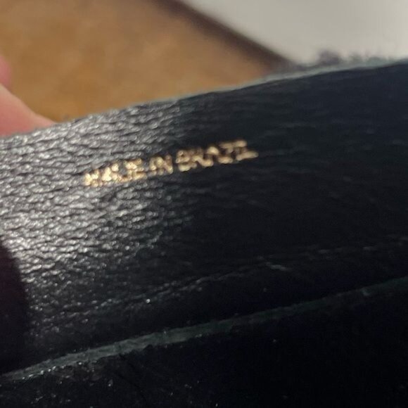 Alexandre Birman Mirabella 85 Curvy Shearling Suede Booties IT 39 / US 8-8.5 Bla - Picture 12 of 16